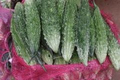 Ungewohntes Gemüse auf dem Großmarkt