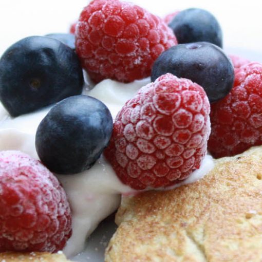 High Protein Pancakes ohne Mehl, mit Banane und Eiern