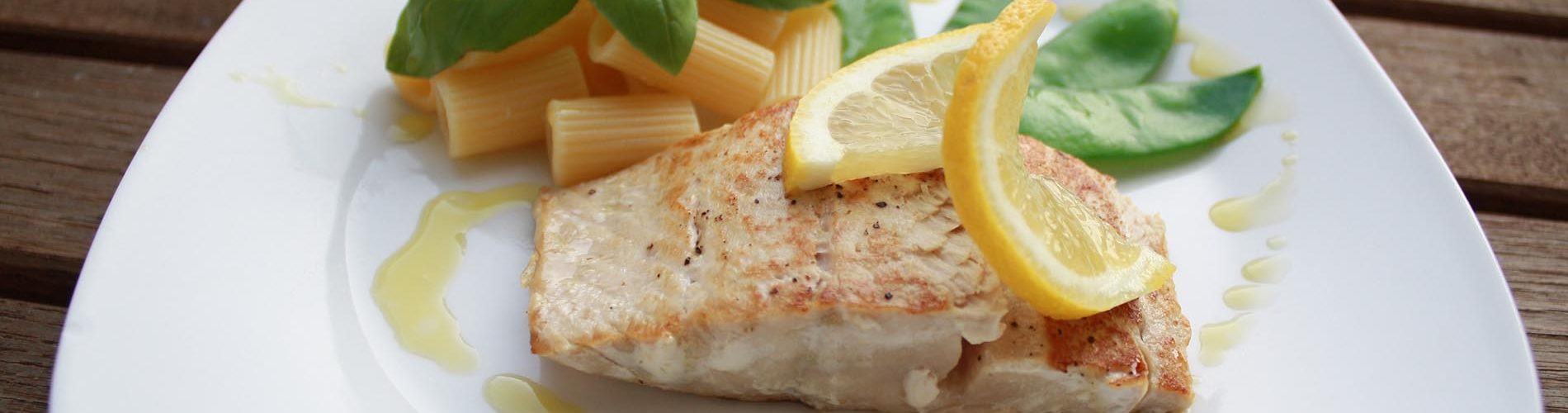 Lachs mit Zuckerschoten
