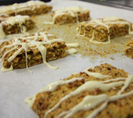 Selbst gemachte Müsli-Riegel bzw. Power-Riegel